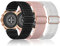 Farluya 3 Stück 18 mm dehnbare Nylon-Uhrenarmbänder für Fossil Damen Gen 5E 42 mm,Gen 6 42 mm, Schlaufe, elastisches Armband für Fossil Venture Gen 4 HR/Gen 3 Damen Herren