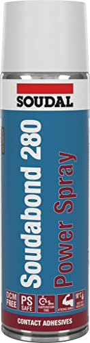 Soudabond 280 Power Spray, colla spray, 500 ml, barattolo trasparente