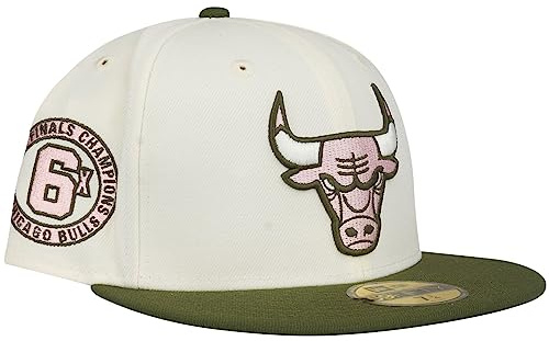 New Era 59Fifty Fitted Cap - Chicago Bulls beige - 7 5/8