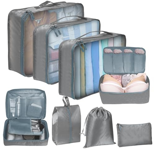 Koffer Organizer, Packing Cubes, Packwürfel, Koffer Organizer Set, Kofferorganizer, Travel Organizer, Organizer Koffer, Packtaschen für Koffer