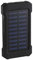 Solar Power Bank 20000 mAh Cargador Solar Impermeable 2 Puertos USB Cargador Externo Banco de energía para Xiaomi iPhone con luz LED - Rojo
