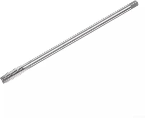 Metrischer Gewindebohrer, M8 x 1,25, metrisches Gewinde, extra lang, gerade, Nut-Gewindeschneidwerkzeug, 150 mm Länge, Ersatzzubehör
