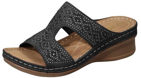 Zehentrenner Damen Bequem Flache Flip Flops mit Schnürer Wandersandalen Casual Hausschuhe Sandalen Hausschuhe Schuhe Rutschfest Sommer Strand Zehentrenner Komfort Herren Hausschuhe