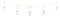 WeRChristmas Set of 10 Copper Wire Light Bulbs