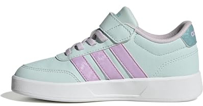 adidas Unisex Kids BREAKNET 3.0 Shoes Children, Halo Mint/Bliss Lilac/Mint ton, 2.5 UK