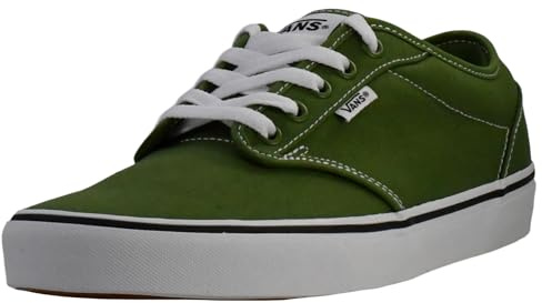 Vans Men's Atwood Sneaker, Canvas Twist of Lime, 10.5 UK