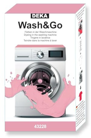 DEKA Waschmaschinenfarbe Wash & Go für 500g Stoff - Rosé