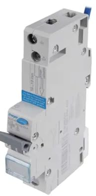 Hager ADC410U 10A Single Pole 1 Module C Curve 10kA 30mA Type A RCBO