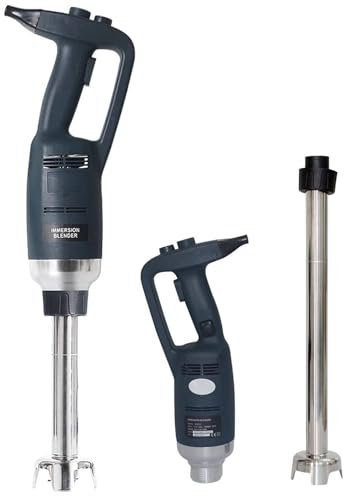750W Immersion Blender Set, Commercial Hand Blender 500mm Stirring Rod Handheld Immersion Blender Adjustable Speed for Mashed Potatoes, Creams, Mayonnaise