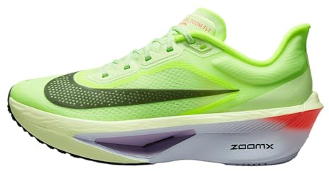 Nike Zoom Fly 6 Women's Road Racing Shoes (Barely Volt/Volt/Blue Tint/Off Noir)