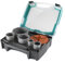 wolfcraft 5424000 - Coffret pour Maçons - Diamètre 33, 43, 53, 68 et 103-7 pièces
