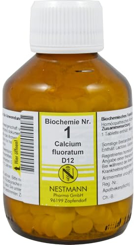 NESTMANN Biochemie 1 Calcium fluoratum D12 Tabletten, 400 St. Tabletten