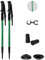 Andes Telescopic Extending Adjustable Antishock Hiking/Walking Poles Green