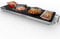NutriChef Hot Plate Warming Tray Buffet Server Food Warmer with Non-Stick, Heat-Resistant Glass,22.4'' x 6.7'' Heating Surface PKWTR40