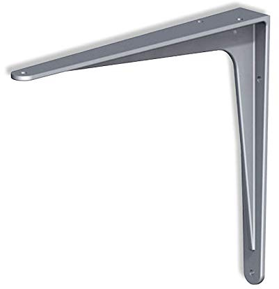OrgaTech Regalkonsole 200 x 250 mm | für Garage, Keller oder Werkstatt Schwerlastkonsole Regalträger Regalbodenträger