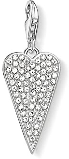Thomas Sabo Damen-Anhänger Herz Pavé 925 Sterling Silber 1568-051-14
