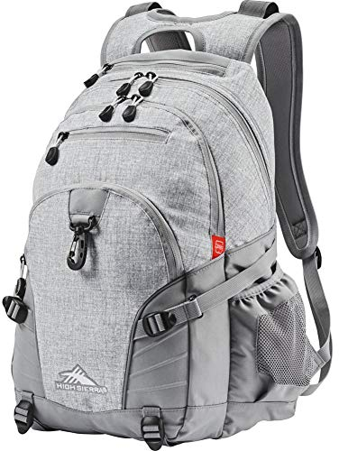 High Sierra Unisex Loop Daypack Rucksack, Silber, One Size