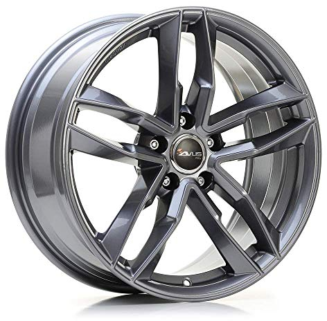 Avus Racing AF16 anthracite 8.5x19 ET40 - LK5/112 ML66.6 Felge Alu