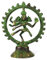 Lord Shiva Natraj Tanzende Messingstatue Idol Skulptur für Heimdekoration Tempel (Natraj-05)