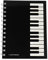 Notizbuch Klavier Tastatur liniert - Schönes Geschenk für Pianisten
