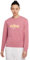 NIKE Crew T-Shirt à Manches Longues pour Femme Rose, XS
