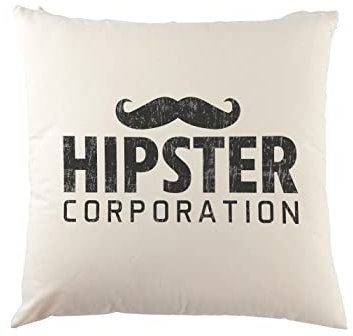 Urban Backwoods Hipster Corporation Kissen Dekokissen