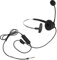 Mono Headphones Adjustable Wired Hearing PC Headset Broadband HD Speakers Lightweight with Mic for Call Center (Single 3.5mm Interface)