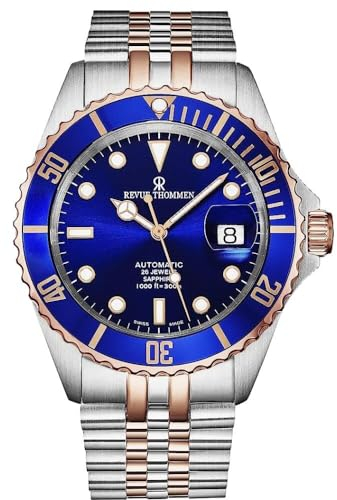 Revue Thommen Herren Armbanduhr Automatik Diver Bicolor 42 mm 17571.2255