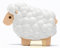 Halftoys - 479-10 - Schaf, Puzzletier zum zerlegen, mit Skelett, 7cm x 5,5cm x 4cm, weiß, Forest Friends