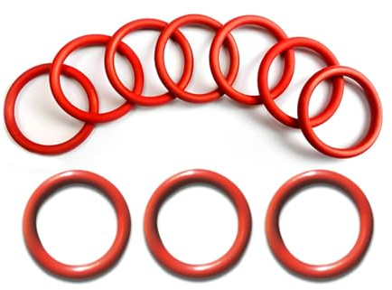 JNNJ 10 Stück 21 mm x 3 mm Gummidichtung, Metric Gummidichtung Ölfilter O-Ringe Dichtungen, Gummiölfilterdichtung O-Ringe Dichtungen Für Auto, SUV
