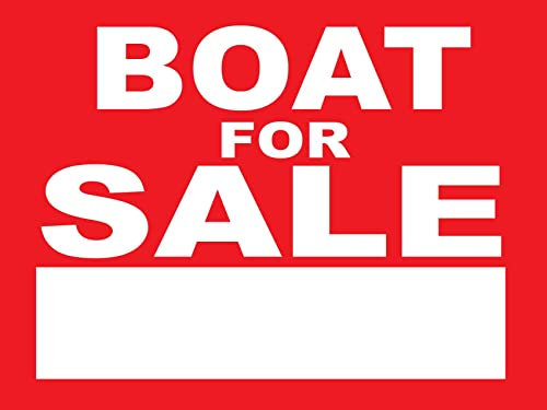 Boot Zu Verkaufen Warnschild Blechschild Beschilderung Zinnschild Für Draußen Innen 20X30cm