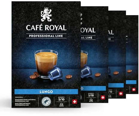 Café en capsule Lungo pour machine Café Royal Pro uniquement | 4 x 48