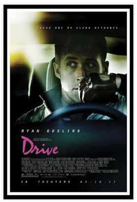 Drive Ryan Gosling Film-Leinwand-Poster, Wandkunst, Dekordruck, Bild, Gemälde für Wohnzimmer, Schlafzimmer, Dekoration, ungerahmt, 50 x 75 cm