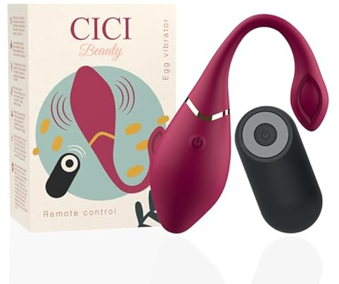 Cici Beauty- Premium Silicone Egg Vibrator Remote Control