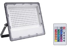 LEDKIA LIGHTING Projecteur LED 20W RGB IP65 S2 Pro avec Télécommande IR pour jardin, terrasse, patio, RGB