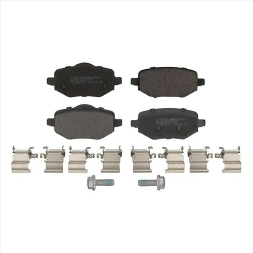 Febi Bilstein 184234 Bremsbelagsatz, Scheibenbremse hinten | 184234 passend für C4 DS DS 600E Corsa M