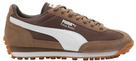 PUMA Damen Easy Rider Shoes Sneaker, Haute Coffee/PUMA White/Espresso Brown, 39 EU
