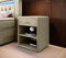 Luxusbetten24 Designer Nachttisch Amy (Samt) Beige