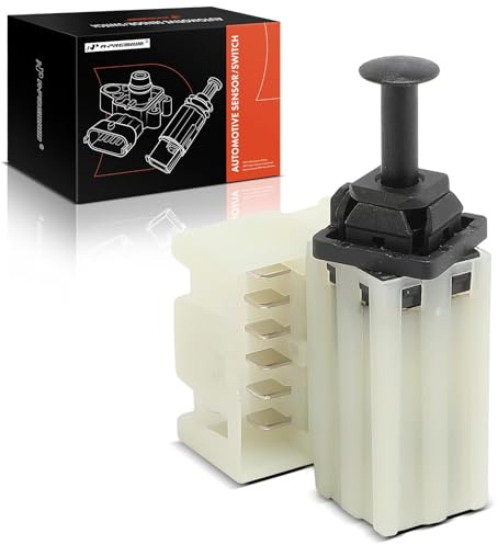 A-Premium Brake Light Switch Compatible with Ram 3500 4500 5500 & Jeep Grand Cherokee, Wrangler & Dodge Grand Caravan, Ram 1500 2500, Charger & Chrysler & Volkswagen & Plymouth & Eagle, w/ 6 blades