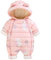 Baby Schneeanzug - Daunenjacke Spielanzug Atmungsaktiv Schneeoverall Verdickt Gefüttert Funktionsanzug Dickere Skioverall Mädchen Baby Winteranzug Warm Winter Schneeanzug