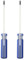 Lot de 2 tournevis de sécurité Torx TR8 T8H - Tournevis de précision T8 Torx compatibles avec Dyson V10 PS4 PS5 - Outil de réparation