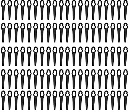 Plastic Cutter Blades Grass Trimmer Accessories Replacement Manual Pruning Tools for Lawn Mower (Black)