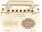 Electronic Construction Kit, FM Holzfunkkit,Pädagogische FM -Radio -Kit - Studenten versammeln Sich, frühe Bildungshilfe für Anfänger, Jugendliche, Mädchen