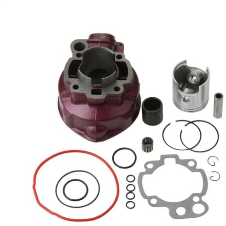 Kit cilindro a foro grande da 90 cc e testa per motore MINARELLI AM6 da 49 mm compatibile con NK7 XP6 XP7 XR6 XR7 50cc 2T