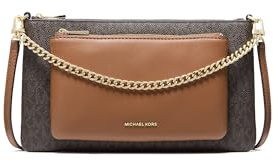 Michael Kors MD PCKT CONV XBODY BRN ACORN One Size