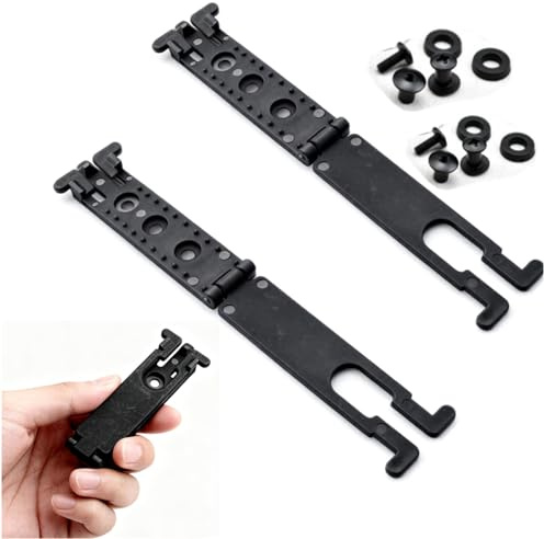 FJYXCHENXM 2 PCS Plastic Sheath Belt Clip - Universal for Waist/Holder/Holster/Scabbard, Ideal for Securing Knife Sheaths on Belts During Outdoor Camping, Hiking & Daily Carry