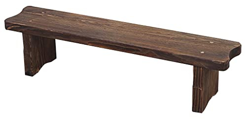 Multifunktionaler Pflanzenständer aus Holz – Indoor Outdoor Gartenbank Niedriger Sitz für Zuhause Blumentopfregal