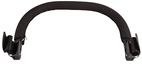 Dilwe Garde-corps de Poussette Réglable Universel pour Poussettes Babyzen Yozeno, Pare-chocs en Cuir PU pour une Conduite Sûre et Confortable, Installation Facile, adapté aux Parents avec Bébés