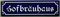 Strassenschild Hofbräuhaus 30x8 cm Emaille Kneipenschild Emaile Schild Türschild