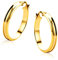 Orovi Ohrringe Damen Gelbgold 9 Karat / 375 Gold Creolen Ohr-Schmuck
